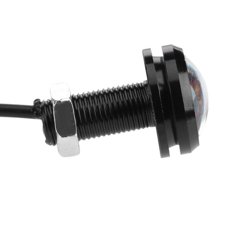 Universal 1 Pair High Performance Eagle Eye Yellow LED Car Daytime Running Light Car