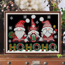 #A DIY Diamond Painting Partial Special Shaped Drill Christmas Gnome Wall Decor