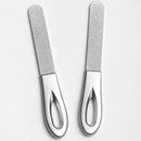 Grinding Stainless Steel Nail File Nail Art Tools Manicure Pedicure Scrub