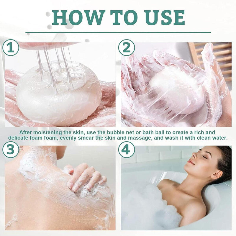 Silk Protein Skin Repair Soap Essence Lightening Soap Oil Control Goat Milk Soa`