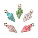 Craft Making Conch Charms Ocean Pendants Sea Shell Handmade Accessories