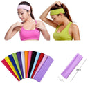 Stretch Ribbon Headwear Elastic Headbands Yoga Hair Bands Sweat Band Hairband