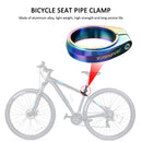 #A Aluminum Alloy 31.8mm 34.9mm Bicycle Saddle Seat Bike Seatpost Clamps Parts