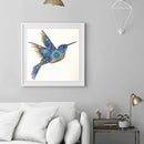 5D Partial Special Shaped Diamond Painting Hummingbird Poster Kit (UP254) Newly