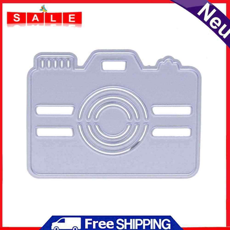 Cute Camera Metal Cutting Dies for Scrapbooking Embossing Craftsman