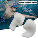1 Pair Waterproof Soft Earplugs Silicone Portable Ear Plugs Swimming Accessor
