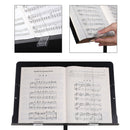 2x Acrylic Music Score Fixed Clips Book Paper Holder for Guitar Violin Pian