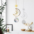 Lighting Accessories Moon Sun Ball Crystal Suncatcher Curtain Car Home Pend