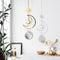 Lighting Accessories Moon Sun Ball Crystal Suncatcher Curtain Car Home Pend