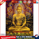 5D DIY Full Drill Diamond Painting Buddha Cross Stitch Mosaic Craft Kit Newly