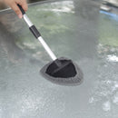 Car Windshield Window Cleaner Brush Telescopic Glass Cleaning Snow Scraper Newly