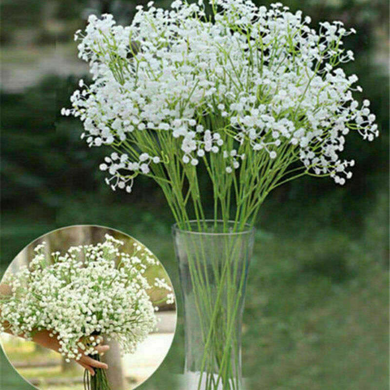 Artificial Baby's Breath Gypsophila Silk Flowers Bouquet AU W5U3 H2B 7Y9I S7J4