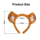 Animal Pattern Theme Props Cartoon Headdress Hair Hoop Headband Tiger Ears