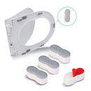 Toilet Seat Bumper Set Replacement Bidet Covers Heightening Spacer Kits Supply