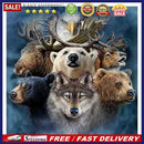 DIY Digital Picture Animal World Frameless Acrylic Painting By Number Handi