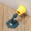 Anti-Collision ABS Silicone Door Wedge Wall Protector Door Stopper Floor Block