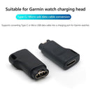 USB Charger Adapter Converter for Garmin Fenix 7 7S 7X 6 6S 6X (Micro USB)