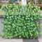 Simulation Fence Artificial Green Leaf Home Garden Yard Decor Wooden Fence Newly