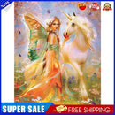 5D DIY Full Round Drill Diamond Painting Horse Woman Rhinestone Kit (V1100)