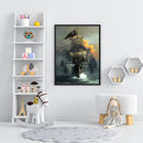 Sea Ship Colouring Oil Canvas Picture DIY Hand Painted Paint By Numbers Gift Kit