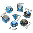 D&d DND D6 D8 D10 D12 D20 Gift Dices Table Games Accessory Dice Set Polyhedral