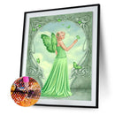 5D DIY Diamond Painting Butterfly Angel Full Round Rhinestone Home Decor Pict