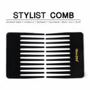 Curly Hair Salon Styling Tool Wide Tooth Comb Men's Hair Comb Hair Fork Brush