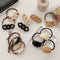 Elastic Hair Ties Hair Rope Clip Rubber Bands Women Scrunchie Ponytail Holder