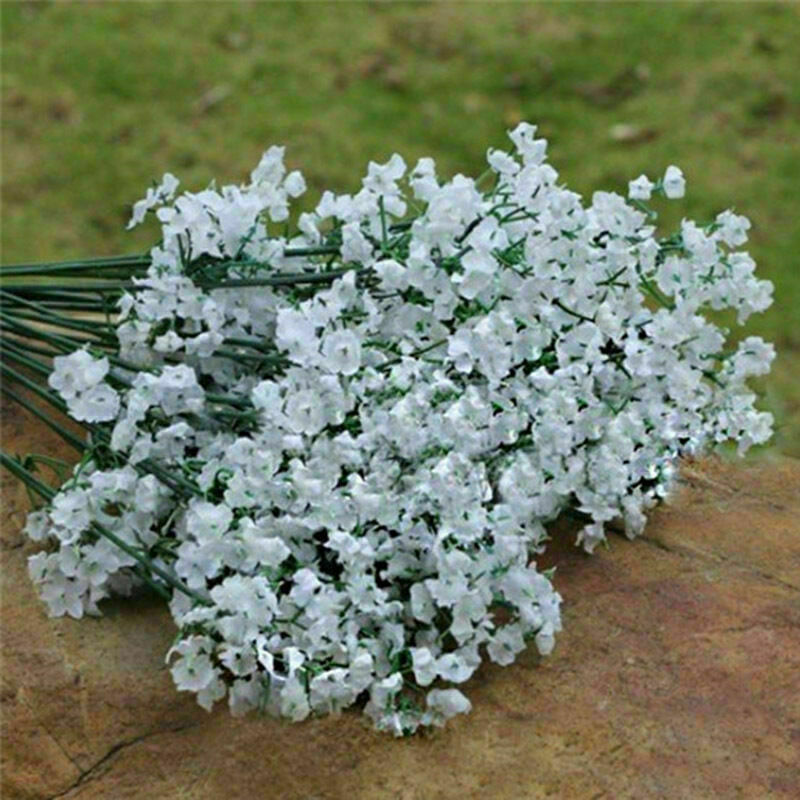Artificial Baby's Breath Gypsophila Silk Flowers Bouquet AU W5U3 H2B 7Y9I S7J4