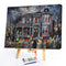 Frameless Painting By Numbers Kit DIY Halloween Drawing On Canvas Art Craft