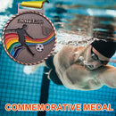 Football Game Medals Soccer Sport Winner Award Commemorative Medal (Copper)