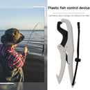 9 inch Fish Lip Controller Grip Holder Clamp Fishing Gripper Tools (White)