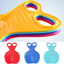 Grass Thicken Winter Sand Slider Ski Board Snow Luge Sleigh Snow Sled