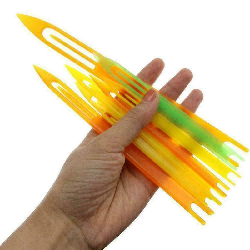 10pc Netting Needle Shuttle Weaving Loom For Fishing Net Trawl Tool V8L0 H1B3