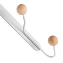 Organizer Metal Nail-free Over-The-Door Hook Hanger Storage Rack Hanging Shelf