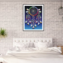 5D DIY Crystall Drill Diamond Painting Color Dream Catcher Drawing Picture