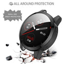 Smart Watch Plating Protective Cover for Garmin Venu 2/Vivoactive 4 (Black)