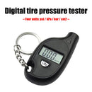 Digital Tire Pressure Gauge Keychain Car Auto Motorcycle Tyre Air Pressure Gauge