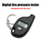 Digital Tire Pressure Gauge Keychain Car Auto Motorcycle Tyre Air Pressure Gauge
