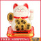 Chinese Lucky Cat Wealth Waving Shaking Hand Fortune Welcome Craft (White) UK