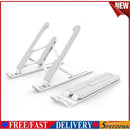 Laptop Support Holder Foldable Notebook Tablet Cooling Stand (White)