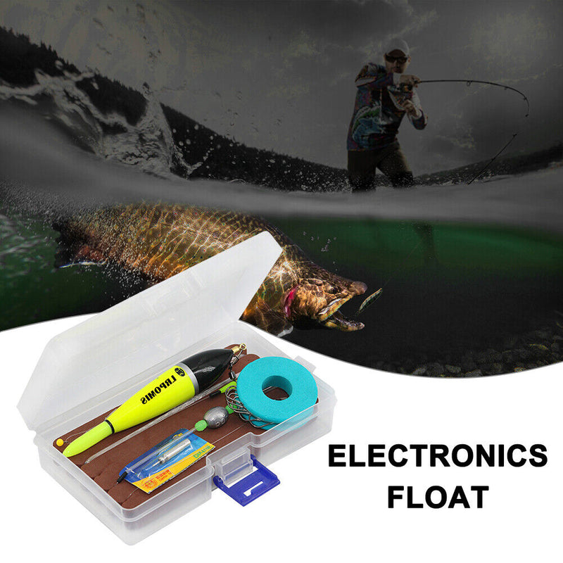 Professional Line Double Hook Connector Electronic Portable Fishing Poot Set