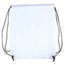 Outdoor Sports Waterproof Drawstring Backpacks Storage Knapsack (White)