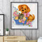 5D Full Round Drill Rhinestone Art DIY Flower Cat Dog Diamond Painting Kit Craft
