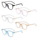 Ultralight Portable Flat Mirror Eyewear Glasses Optical Spectacle Eyeglasses