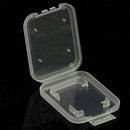 Plastic Transparent Standard SD SDHC Memory card Case Box Holder Storage-N hot.