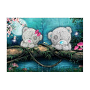 2 Bears 5D Diamond Painting Embroidery DIY Craft Cross Stitch Home Decor