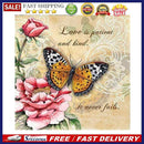 5D Diamond Painting Butterfly and Flower Full Round Drill DIY Art Crafts Mosa