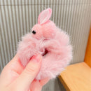 Rabbit Korean Hair Rope Hair Tie Ponytail Holder Plush Hair Ring Hair Band