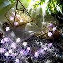 30LED Amethyst String Lights White Light USB for Christmas Decor (ZZ0620) Newly